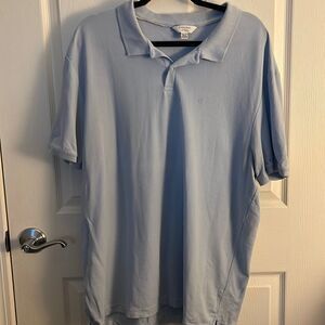 Calvin Klein light blue golf shirt xxl
